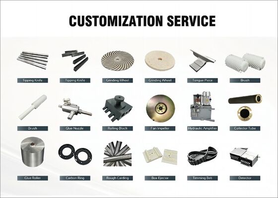 Tobacco Factory Filter Assembly Rolling Block for Cigarette Maker Making Machine MK8 MK9